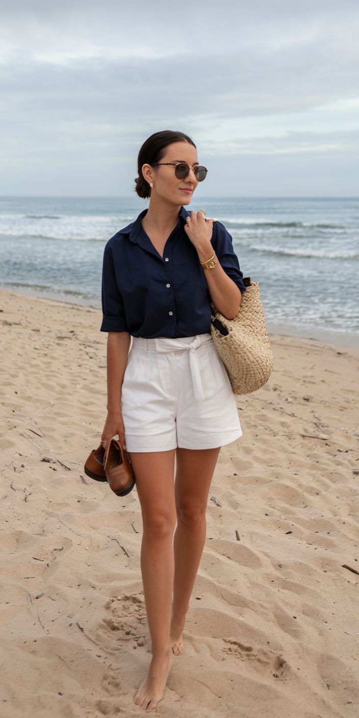 Kay Cross Button Shirt